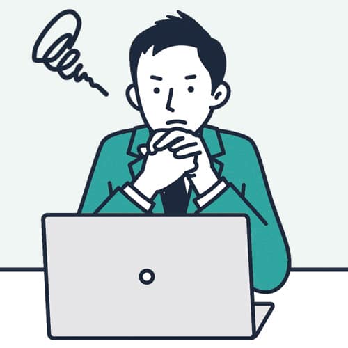 飯田市・伊那市の小規模事業者がLINE導入に悩む様子｜個人事業主のビジネスマン
